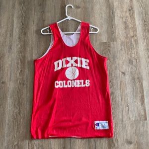 Champion “Dixie Colonels” mesh practice Jersey - men’s Large